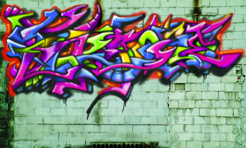 Ana González Pérez - Pintada callejera