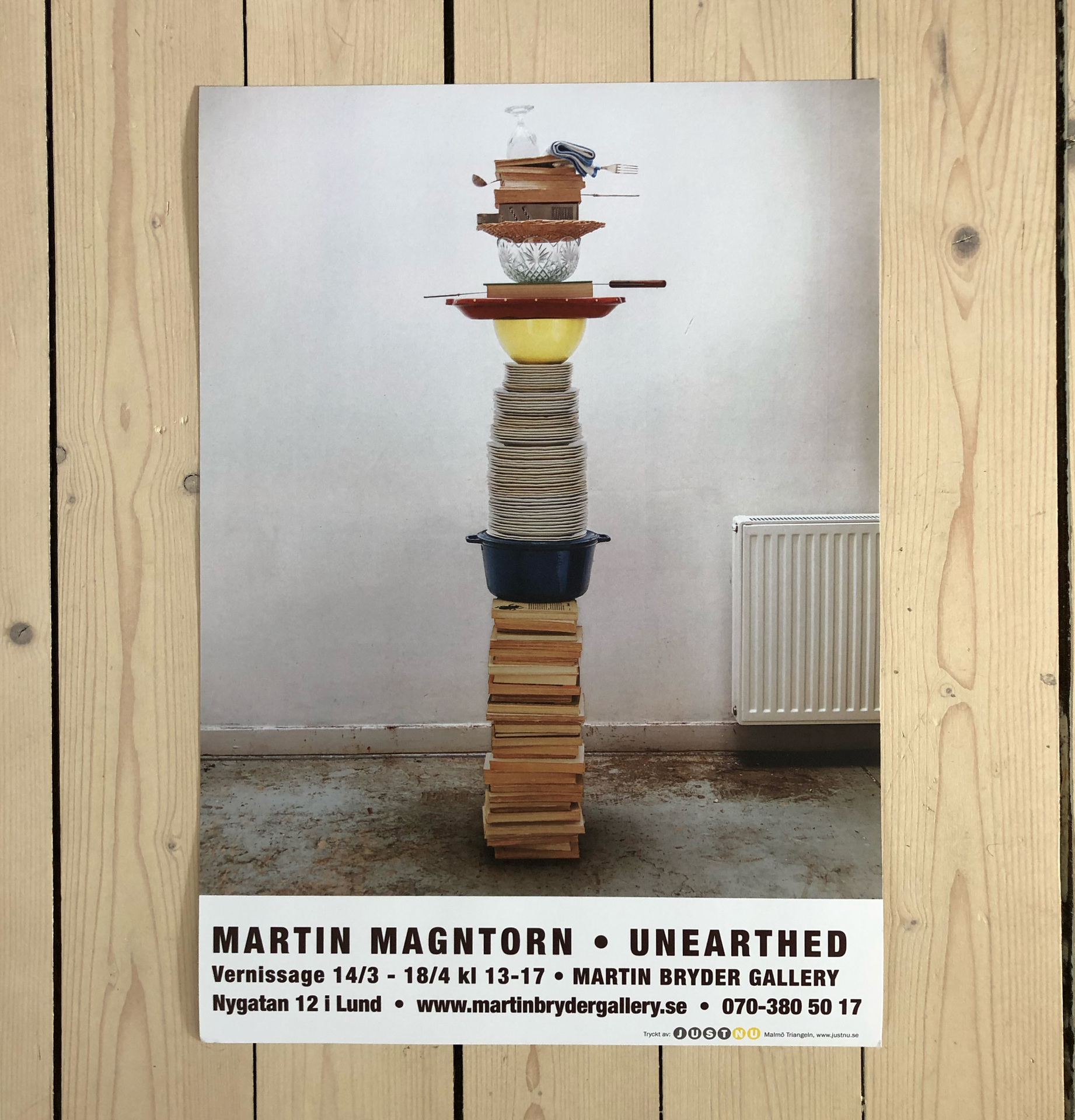 Fotograf Martin Magntorn - Unearthed, Martin Bryder Gallery 2020.