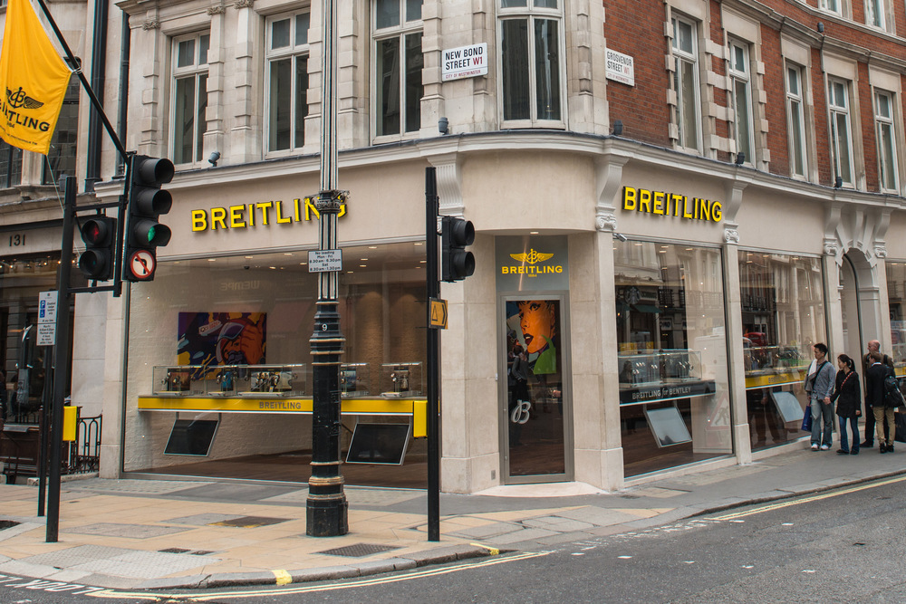 breitling boutique new bond street