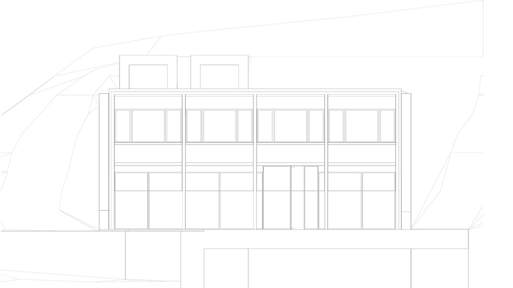 allenarchitettura - I criteri di localizzazione dell’edificio sul lotto e quelli di distribuzione delle sue parti sono stati accuratamente valutati secondo criteri di architettura bioclimatica, ovvero prestando una particolare attenzione al rapporto tra edificio e geometrie solari.