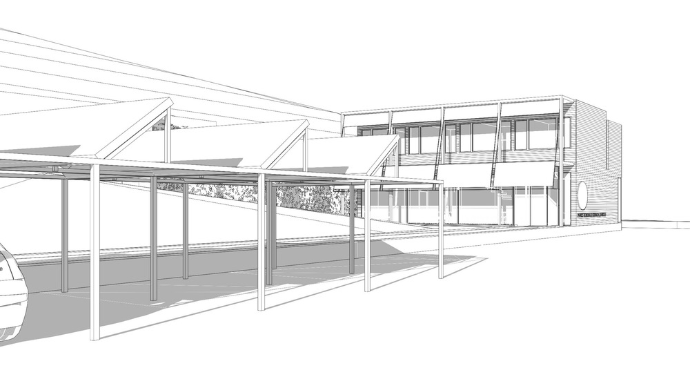 allenarchitettura - Le tecniche costruttive utilizzano sistemi basati sull’uso di materiali rinnovabili e a basso contenuto energetico durante il loro intero ciclo di vita. Per questo il progetto ricorre a sistemi di costruzione a secco in legno integrati con l’uso di altri materiali vegetali per la coibentazione e minerali per i rivestimenti. L’intero involucro interno dei fabbricati è rivestito in fibrogesso ignifugo e resistente al fuoco.