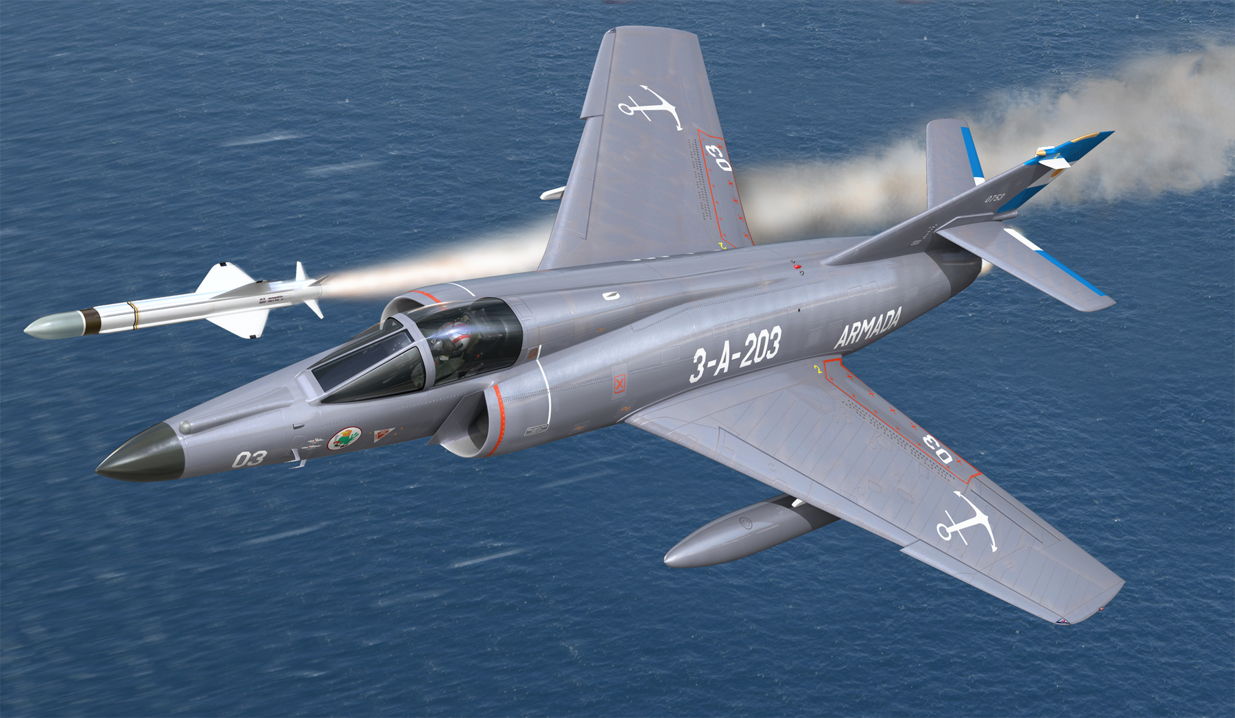 Technical Illustration Artwork and Visualisation - 1:72 Super Etandard