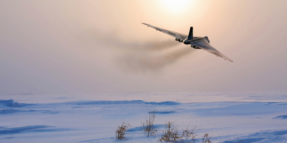 Technical Illustration Artwork and Visualisation - Cold War Warrior, Avro Vulcan B2