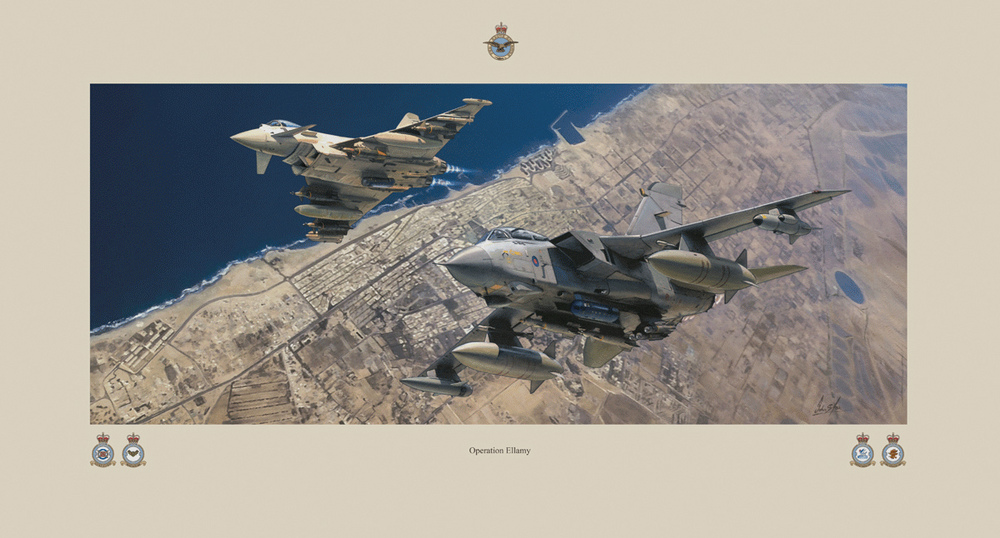 Technical Illustration Artwork and Visualisation - Operation Ellamy