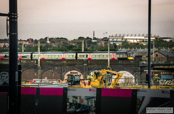 Robert Mann MA Photography - Birmingham Curzon Street Rail Viaduct