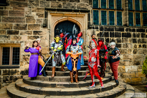 Robert Mann MA Photography - Baldurs Gate 3 group