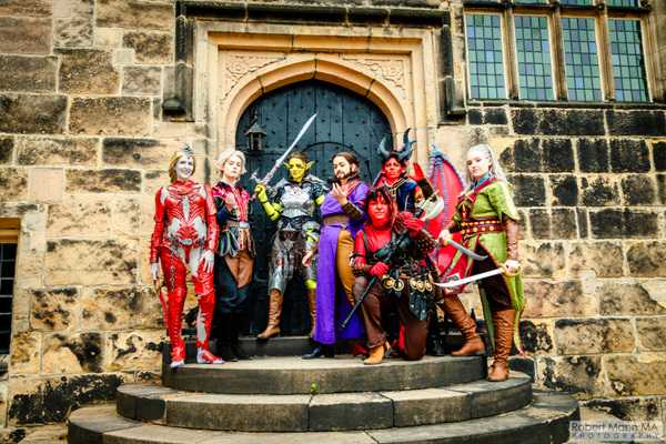 Robert Mann MA Photography - Baldurs Gate 3 group