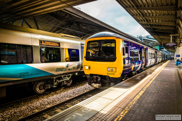 Robert Mann MA Photography - Manchester Airport Rail Station