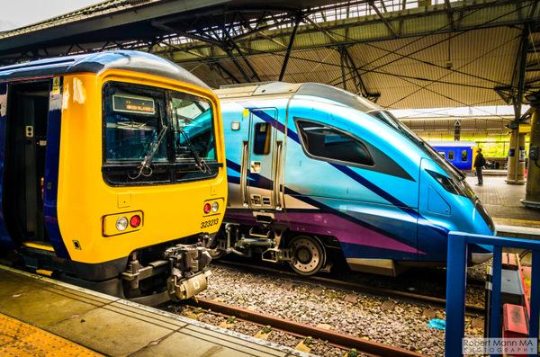 Robert Mann MA Photography - Manchester Airport Rail Station