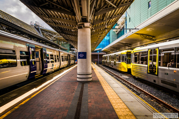 Robert Mann MA Photography - Manchester Airport Rail Station