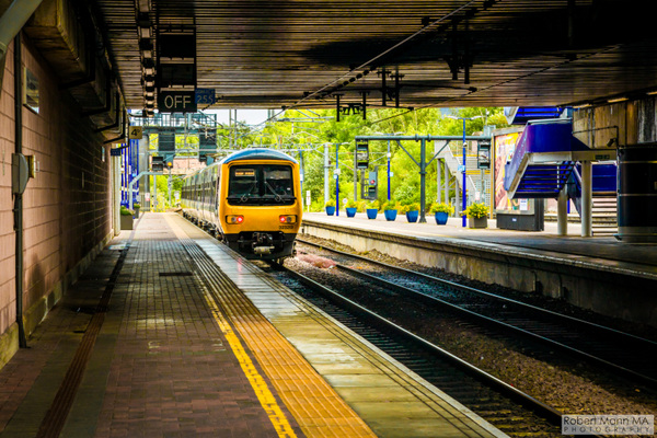 Robert Mann MA Photography - Manchester Airport Rail Station