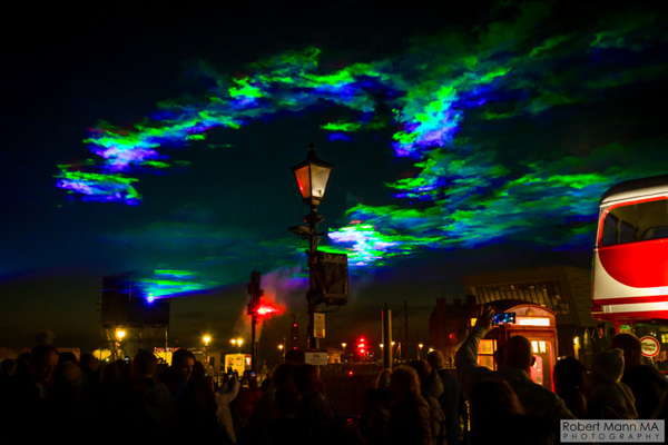 Robert Mann MA Photography - Borealis at Albert Dock