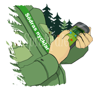 Sprakfåle illustration och design - Illustration till SÖDRA.