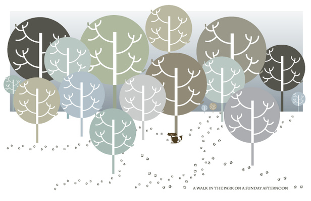 Sprakfåle illustration och design -
