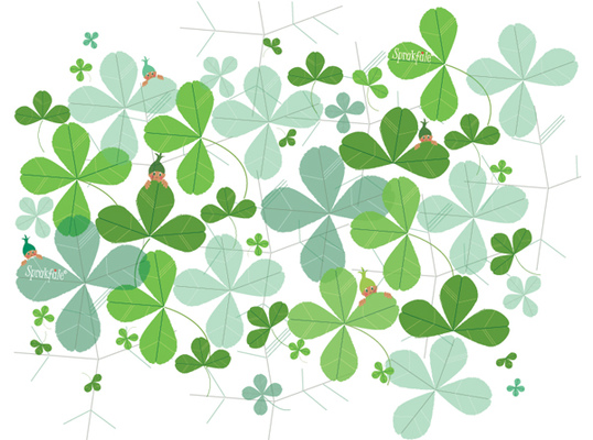 Sprakfåle illustration och design -