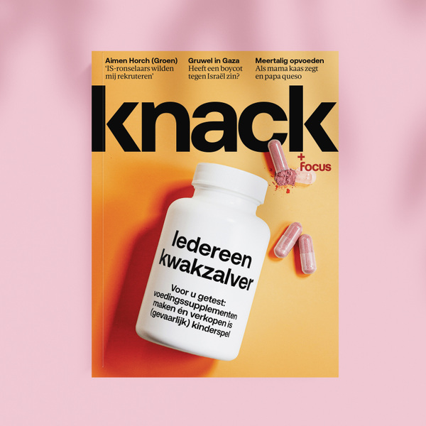 Valérie Machtelinckx - KNACK COVER - editorial design
