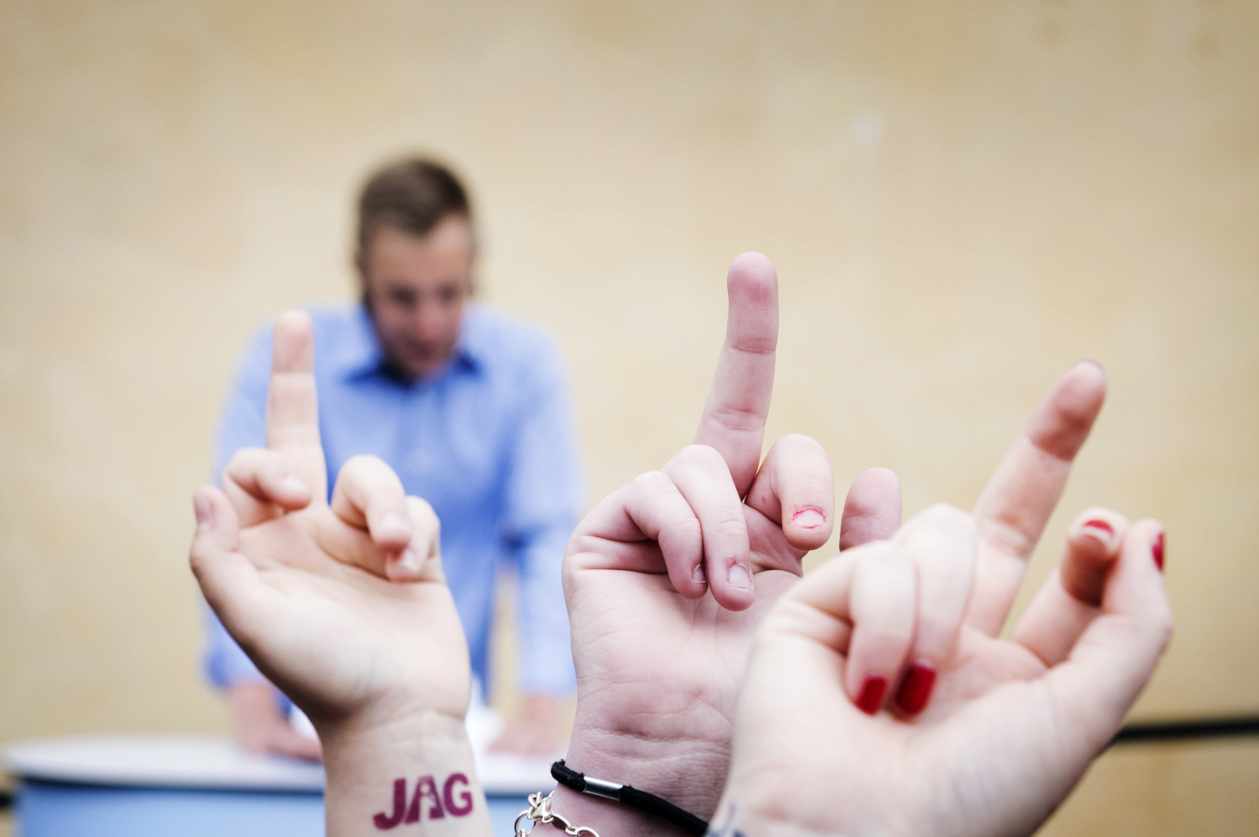 Photographer Anna Tärnhuvud - Protests against Svenskarnas parti at Almedalen 2014. Aftonbladet