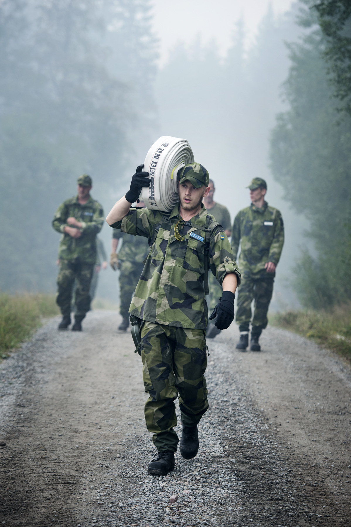 Photographer Anna Tärnhuvud - The summer of 2014 Sweden was fighting against the biggest forest fire in modern times.