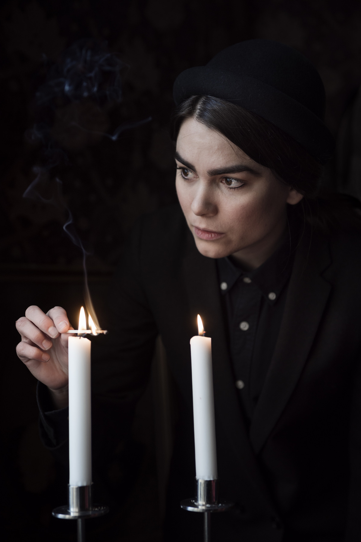 Photographer Anna Tärnhuvud - Karin Franz Körlof, Swedish actor, Tidningen Vi