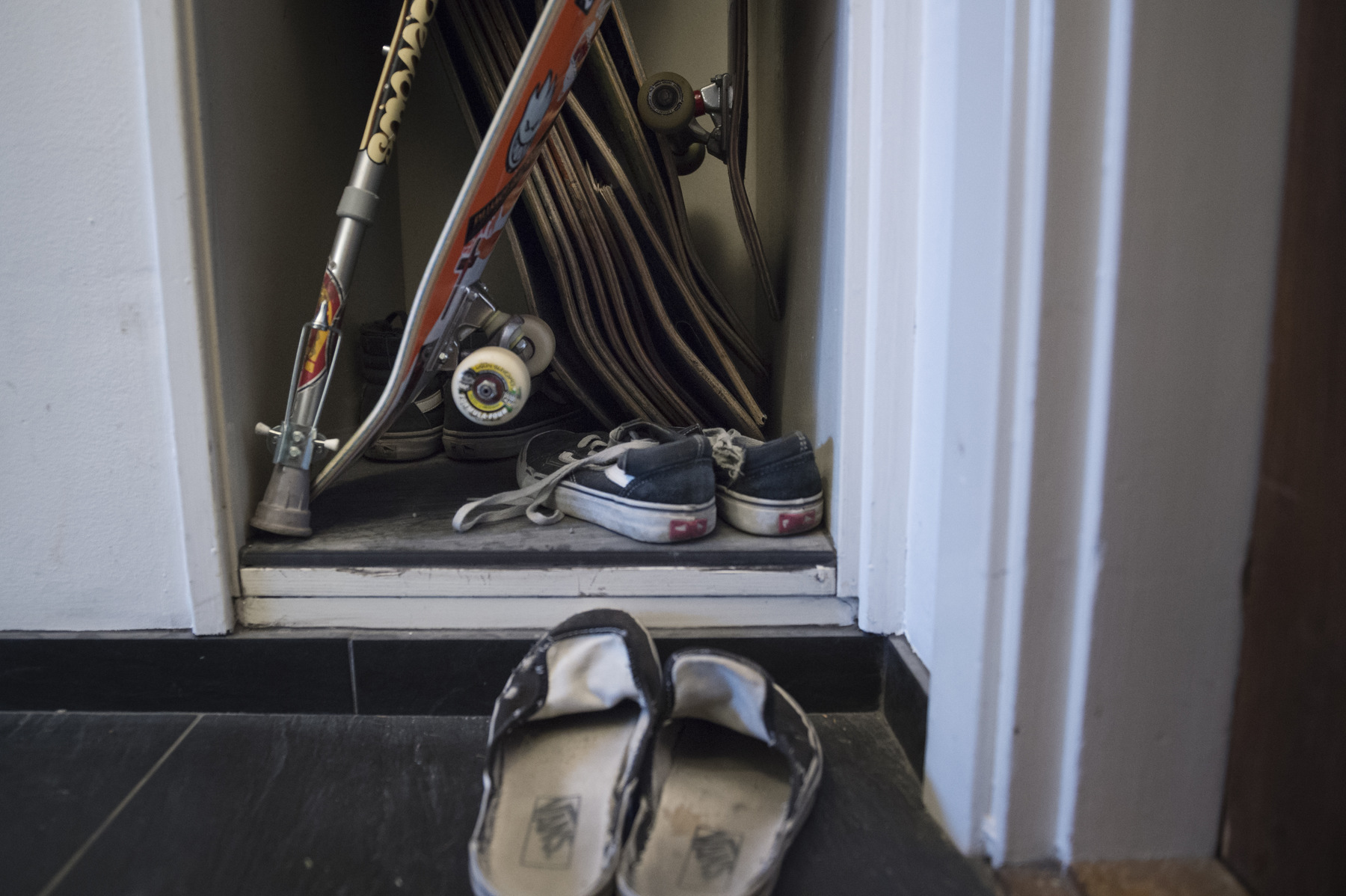 Photographer Anna Tärnhuvud - When Malin got permission te leave the hospital it was a relief. Being there felt like a prison, she said. - Im focused. Im going to skateboard again. Thats just the way it is. 