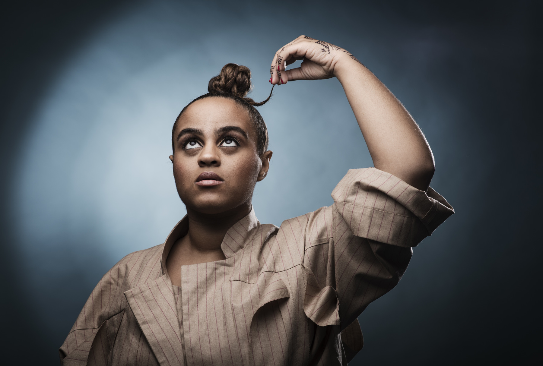 Photographer Anna Tärnhuvud - Seniabo Sey, musician. Aftonbladet