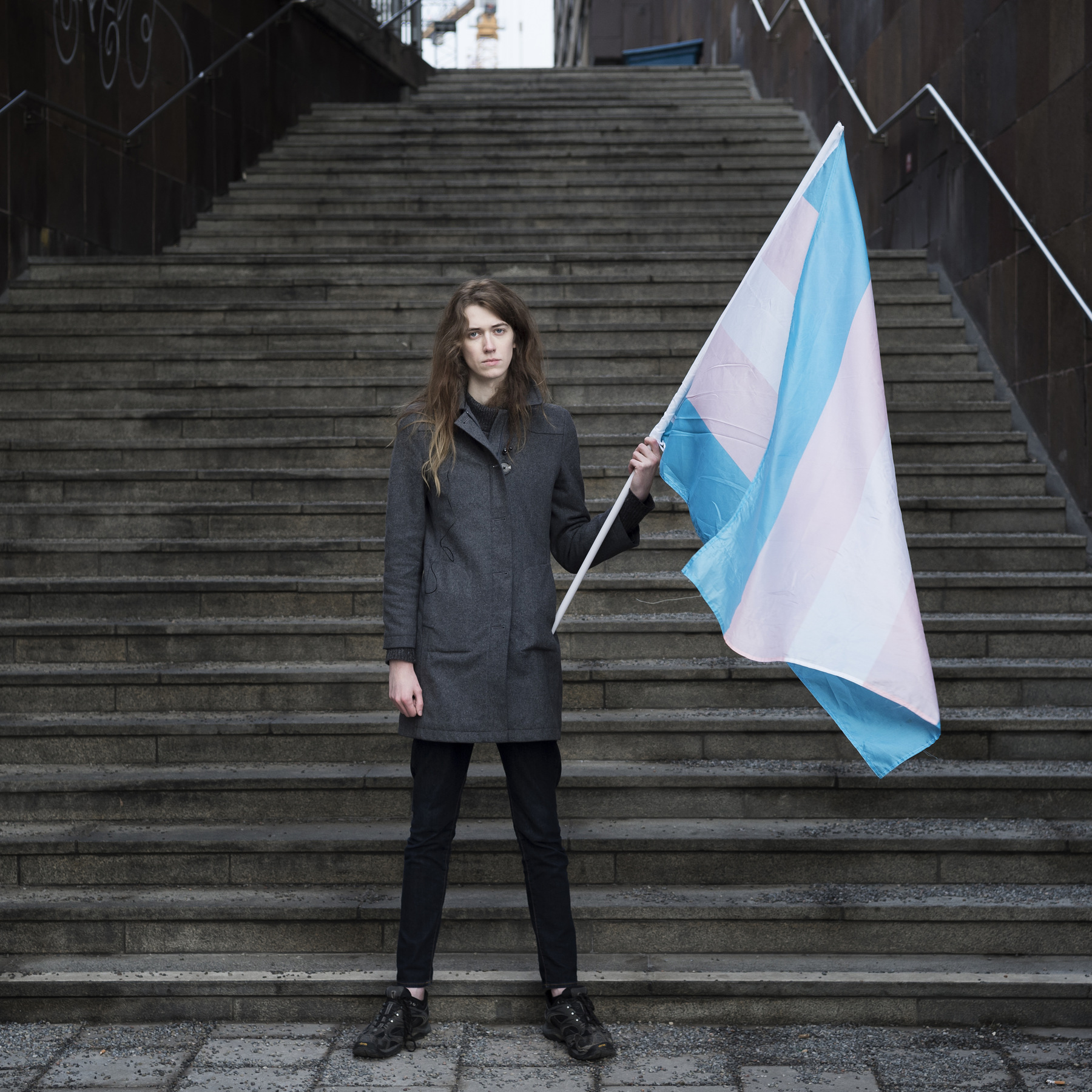 Photographer Anna Tärnhuvud - Mia, transförsvaret. Aftonbladet