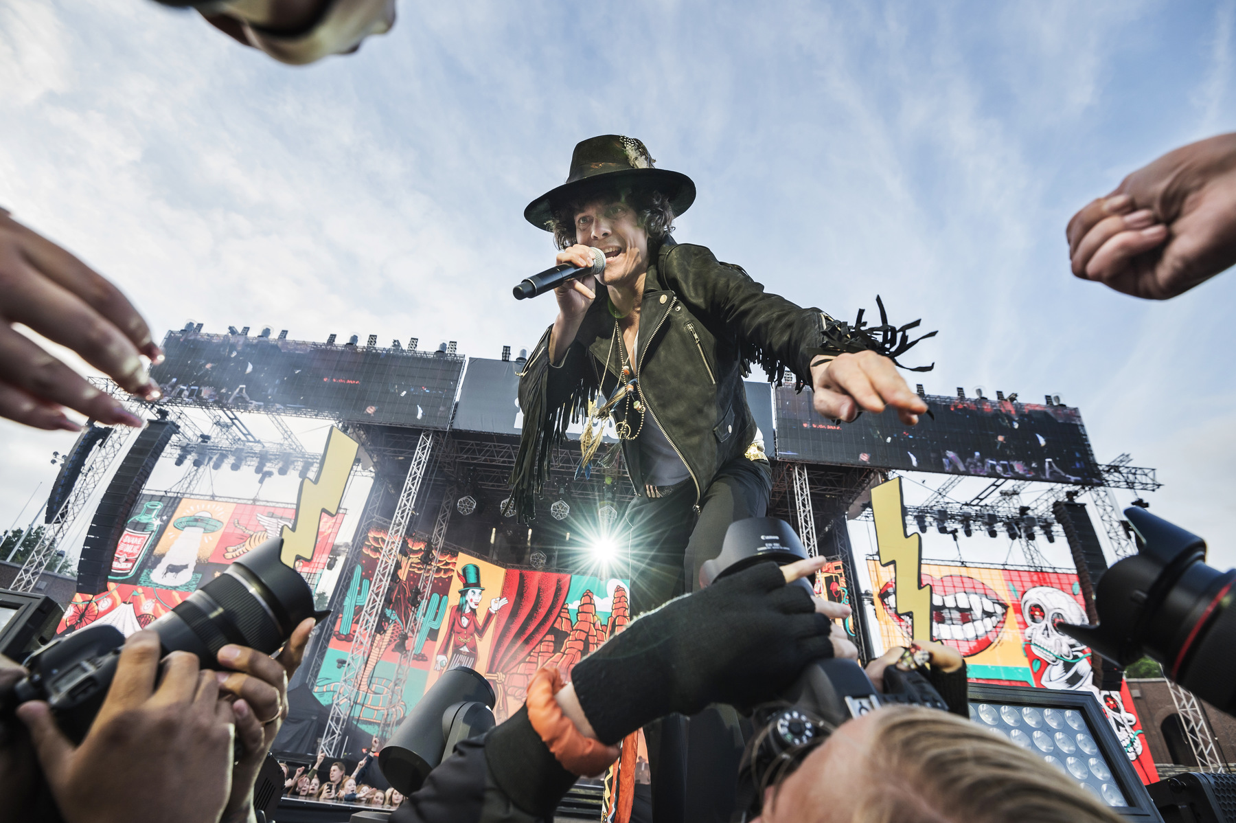 Photographer Anna Tärnhuvud - Håkan Hellström at Stadion, Stockholm 2017.