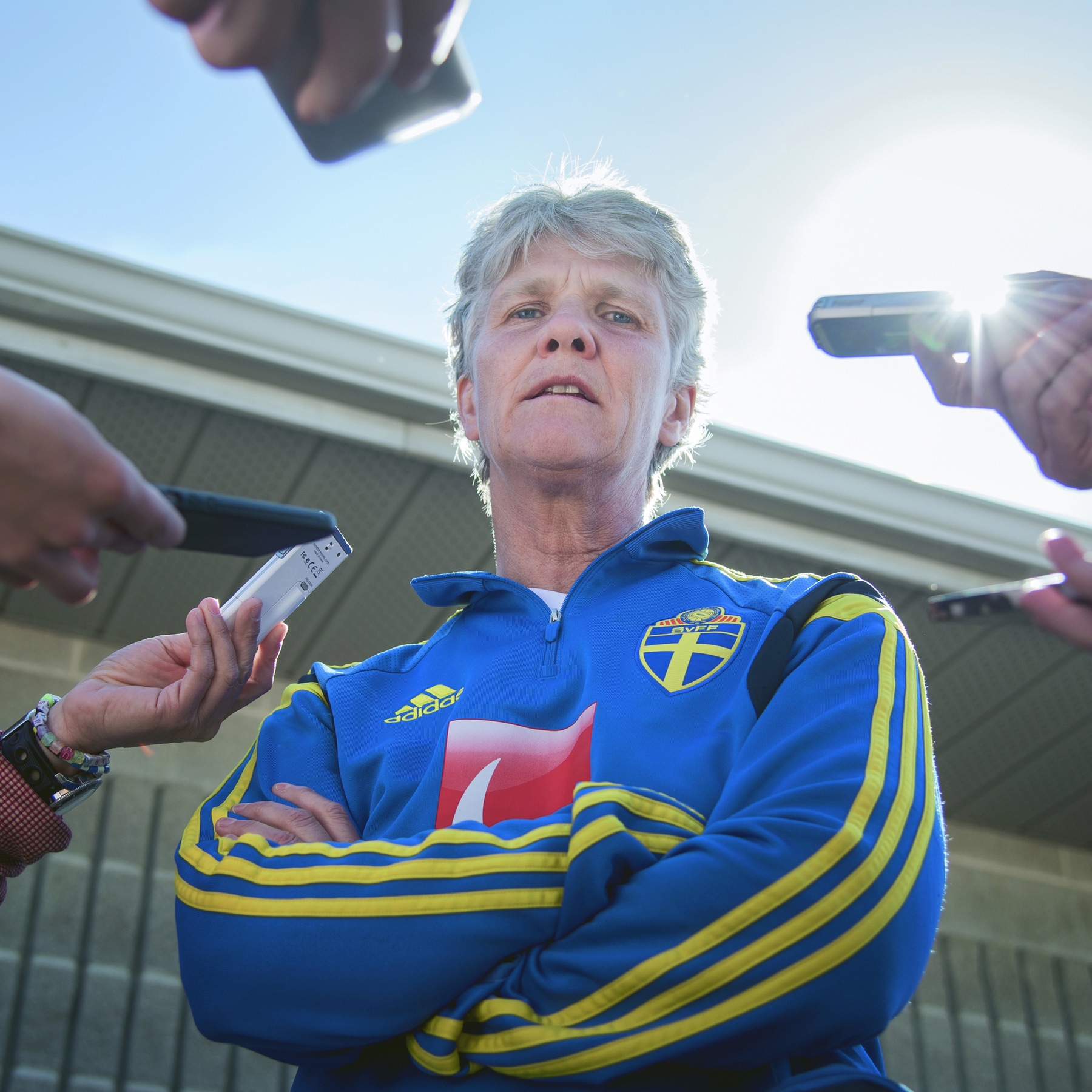 Photographer Anna Tärnhuvud - Pia Sundhage, World cup 2015. Aftonbladet
