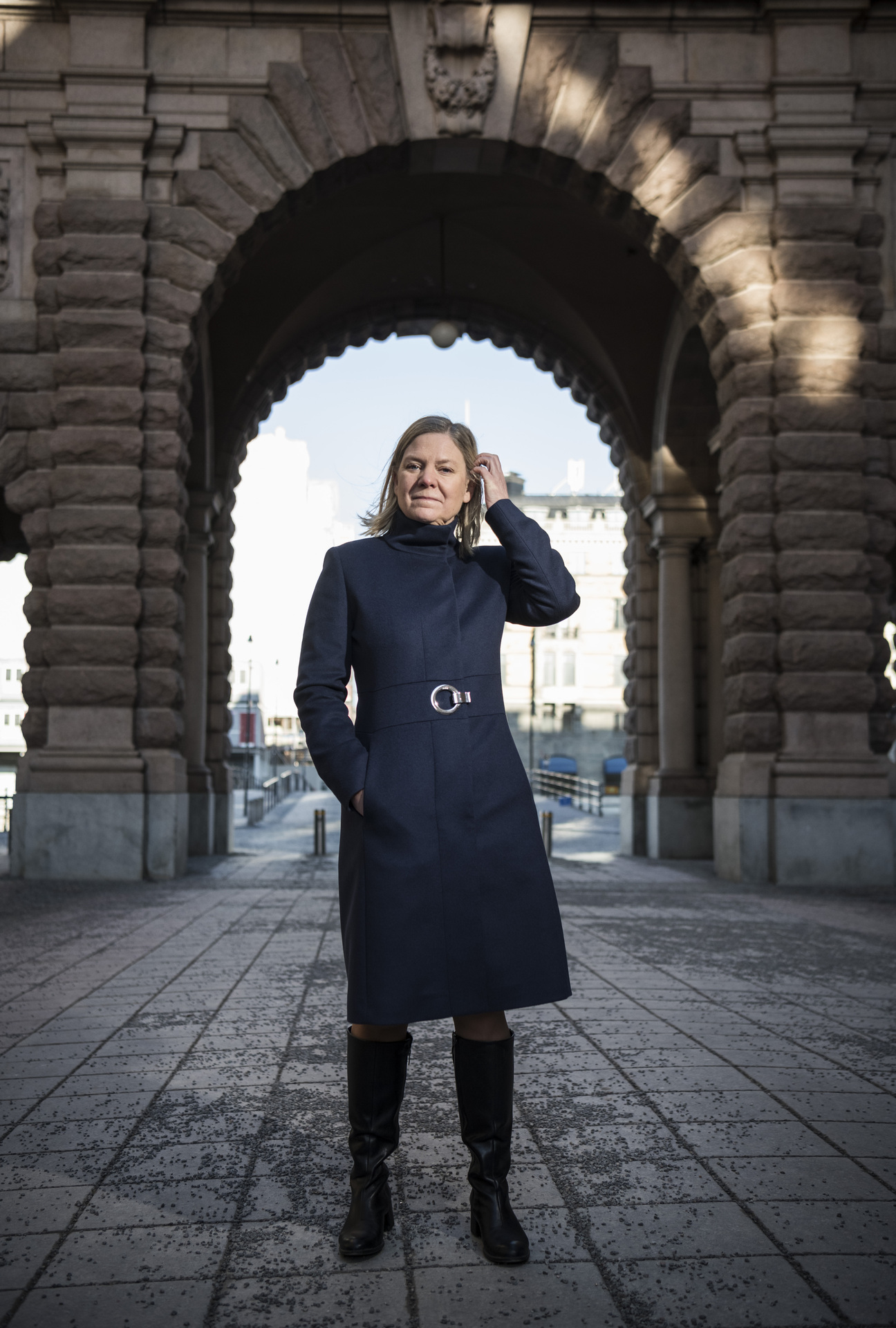 Photographer Anna Tärnhuvud - Magdalena Andersson, Minister of Finance. Göteborgs-Posten