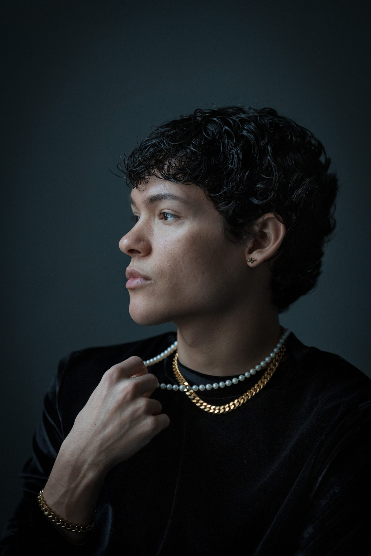 Photographer Anna Tärnhuvud - Omar Rudberg, Swedish actor.