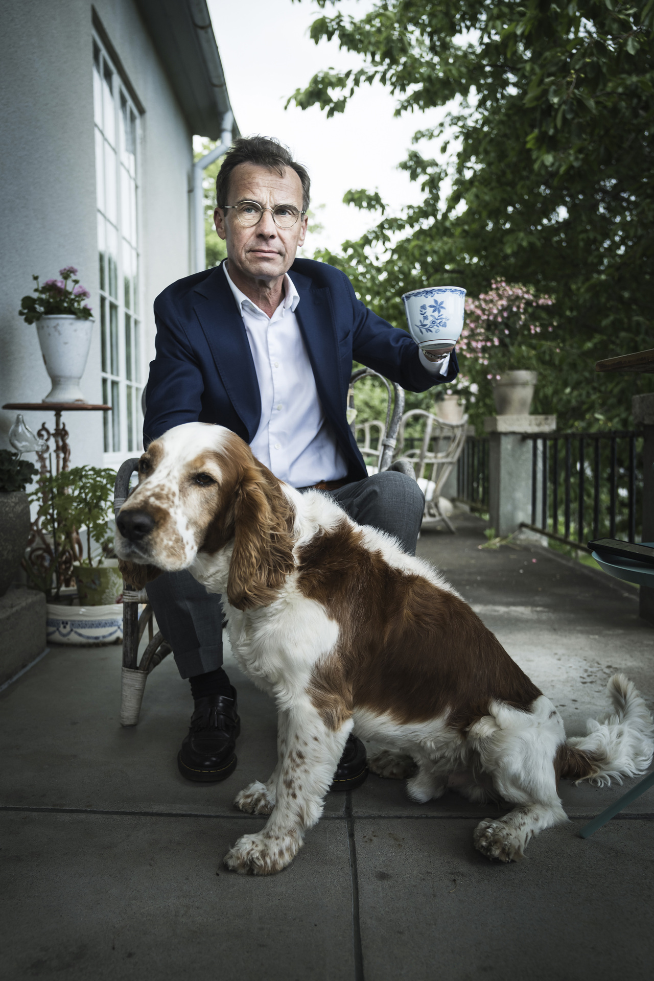 Photographer Anna Tärnhuvud - Ulf Kristersson, Swedish prime minister. Göteborgs-Posten