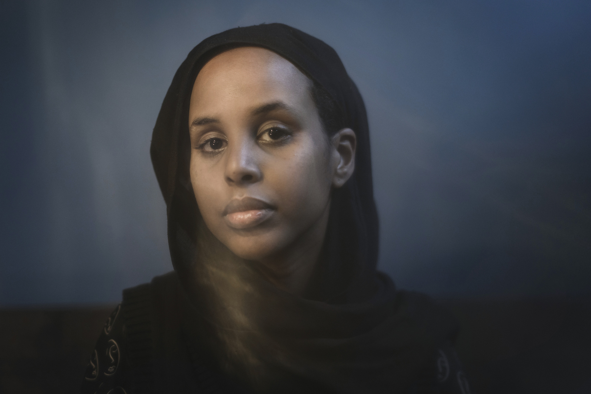 Photographer Anna Tärnhuvud - Bilan Osman, Swedish journalist, opinion columnist and anti-racism activist. Svenska Dagbladet