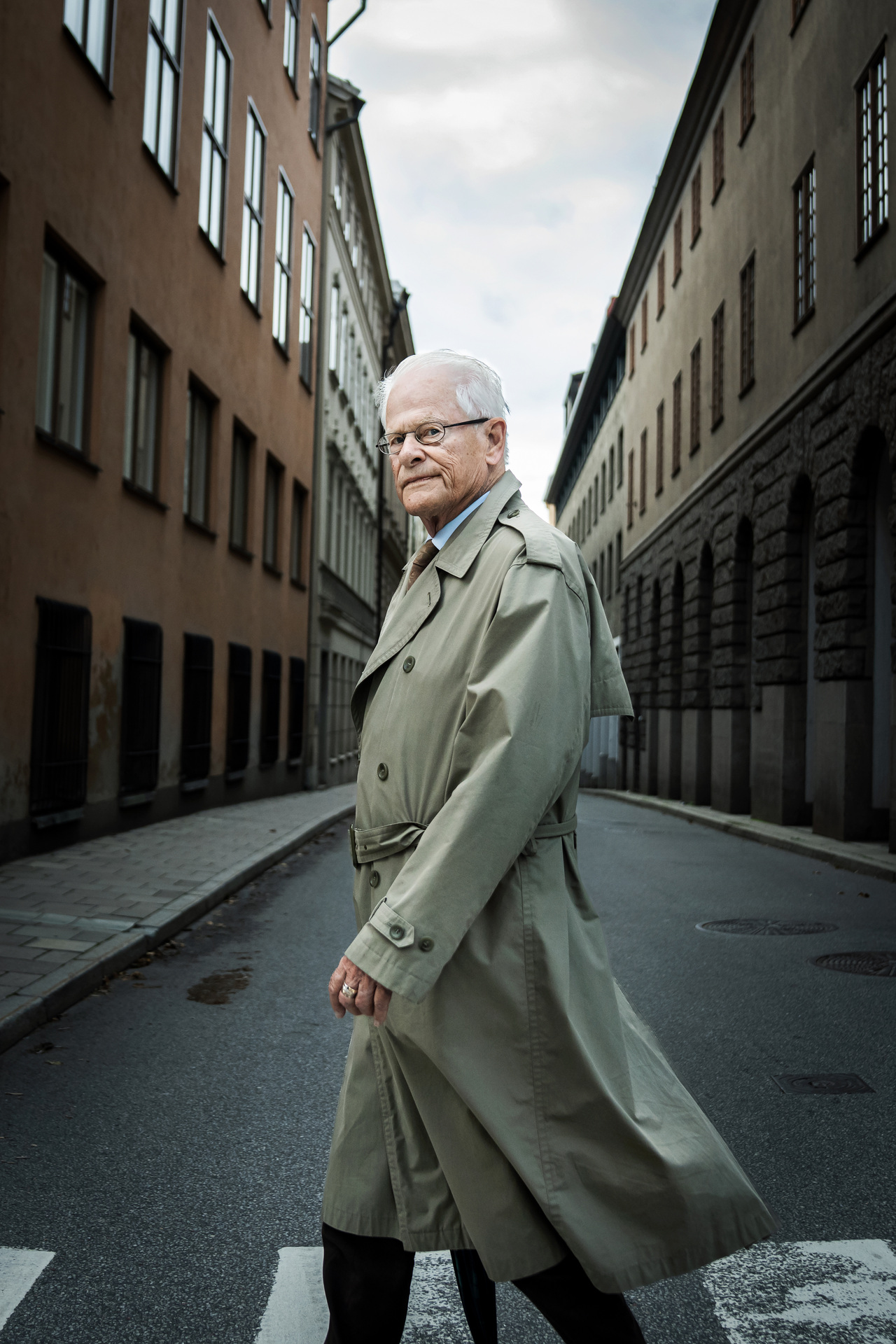 Photographer Anna Tärnhuvud - Ingvar Carlsson, 90, politician and former Prime Minister of Sweden.