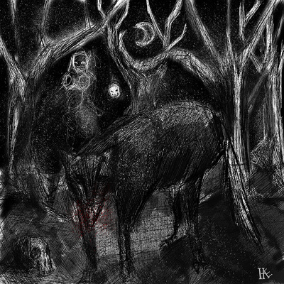 Haematinon - Fine Art, Design and Illustration - The Wolf