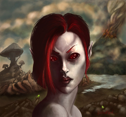 Haematinon - Fine Art, Design and Illustration - A tribute to the Dunmer of Morrowind