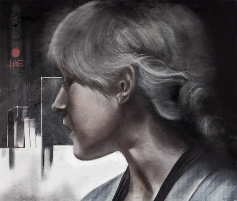Haematinon - Fine Art, Design and Illustration - The Samurai Wife - Tribute to Craig Mullins