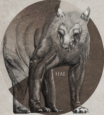 Haematinon - Fine Art, Design and Illustration - Bestiary Project: The Gargoyle