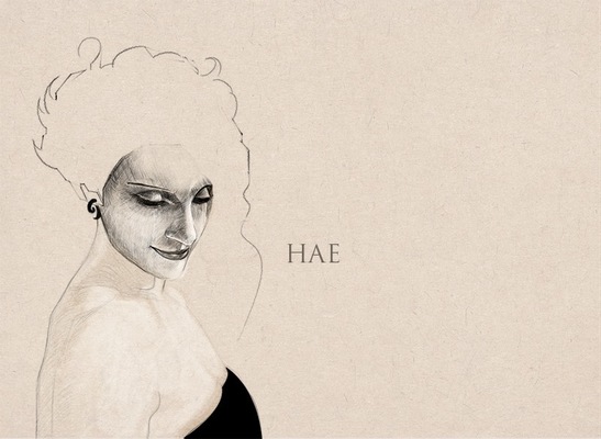 Haematinon - Fine Art, Design and Illustration - Portrait of a Paestum Girl