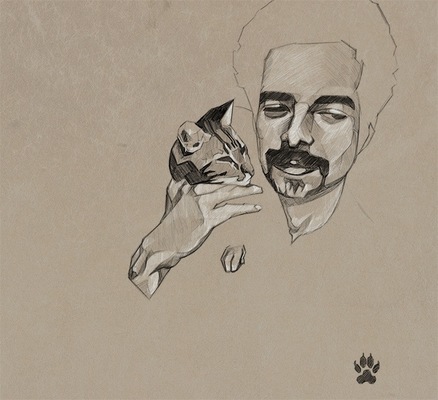 Haematinon - Fine Art, Design and Illustration - Selfportrait...with my master
