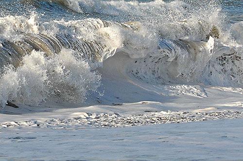 Margaret Denning Art & Photography - White Horses, south Milton Sands