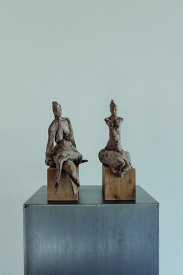 Galerie op 11 - Model I papierklei en was december 2013