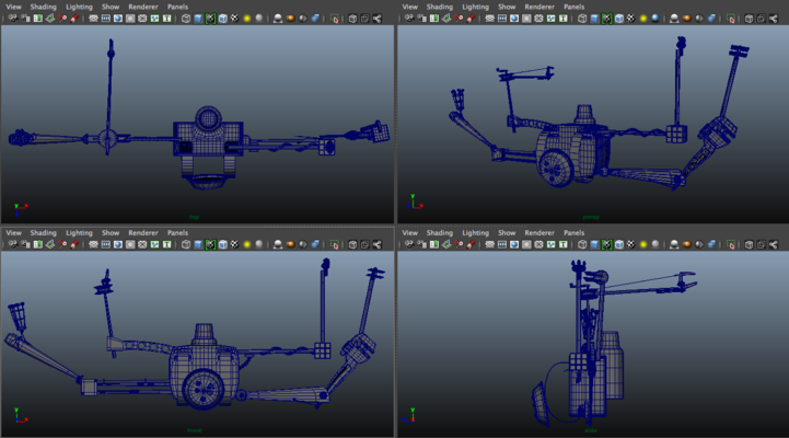 Montana Jade - Futuristic Backpack Concept art from: Meet the Robinsons Maya 2015