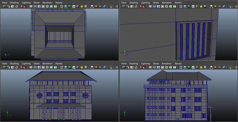 Montana Jade - 3D House Model. Maya 2015