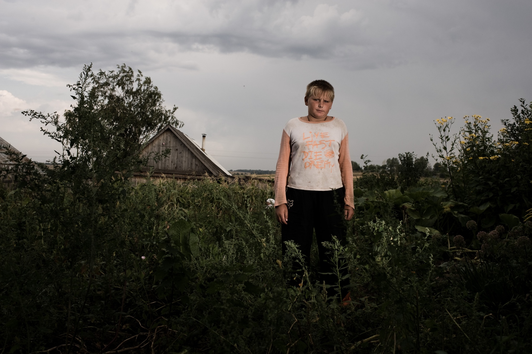 Konstantin Salomatin - Seraphim Vasiliev in the yard. Diveevo, Nizhny Novgorod region, Russia. 2011