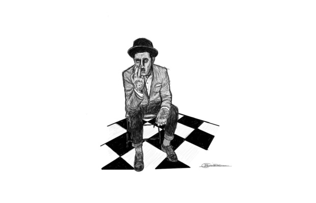 charlesbuissonpeintures - Série Rockabilly Dessin 2