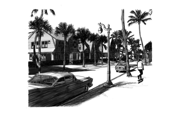 charlesbuissonpeintures - Série Melbourne. Dessin 3