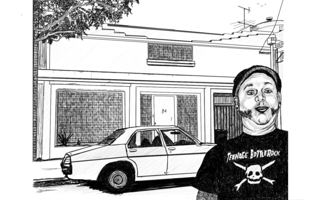 charlesbuissonpeintures - Série Melbourne. Dessin 1