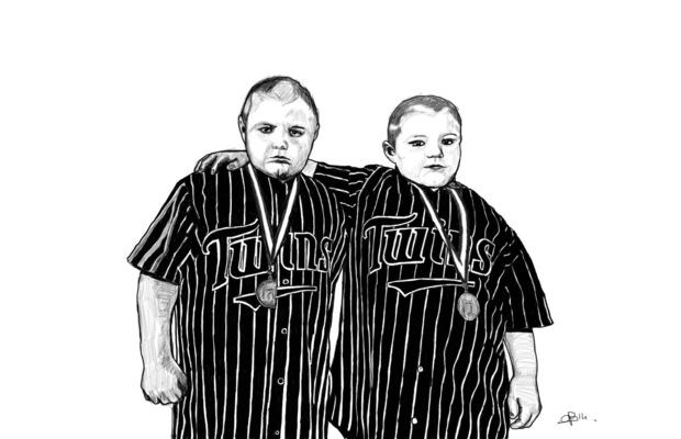 charlesbuissonpeintures - Série we love America. Dessin 3