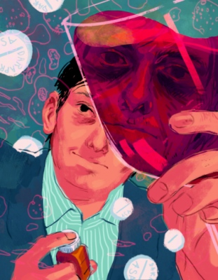 megan wood illustration - Martin Shkreli
