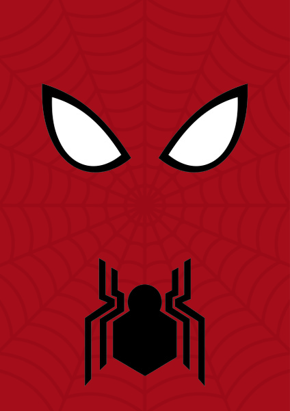 Mathieu Laprie - POSTER SPIDERMAN A3 190G/M²